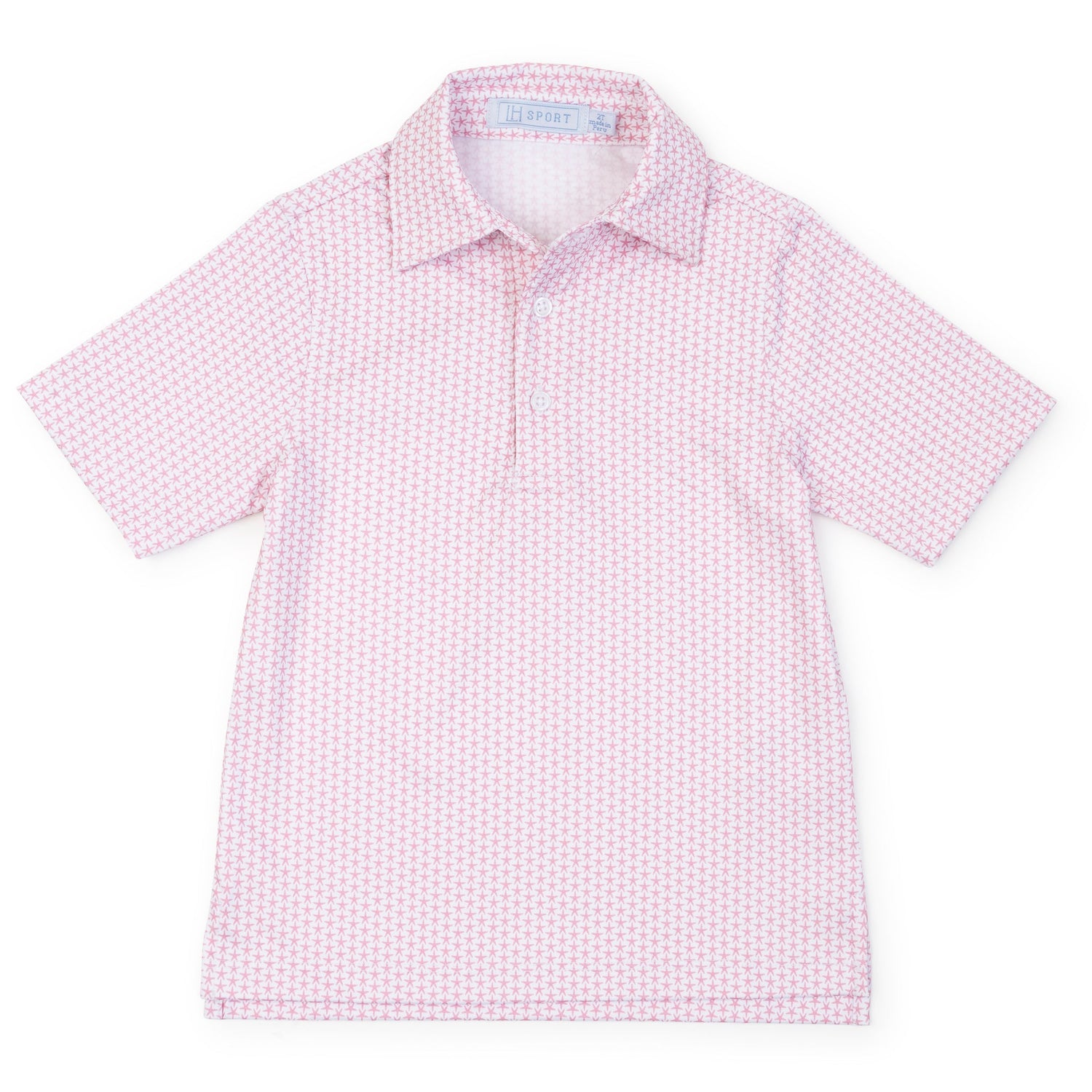 Will Boys' Performance Polo by LH Sport - Cayman Coral