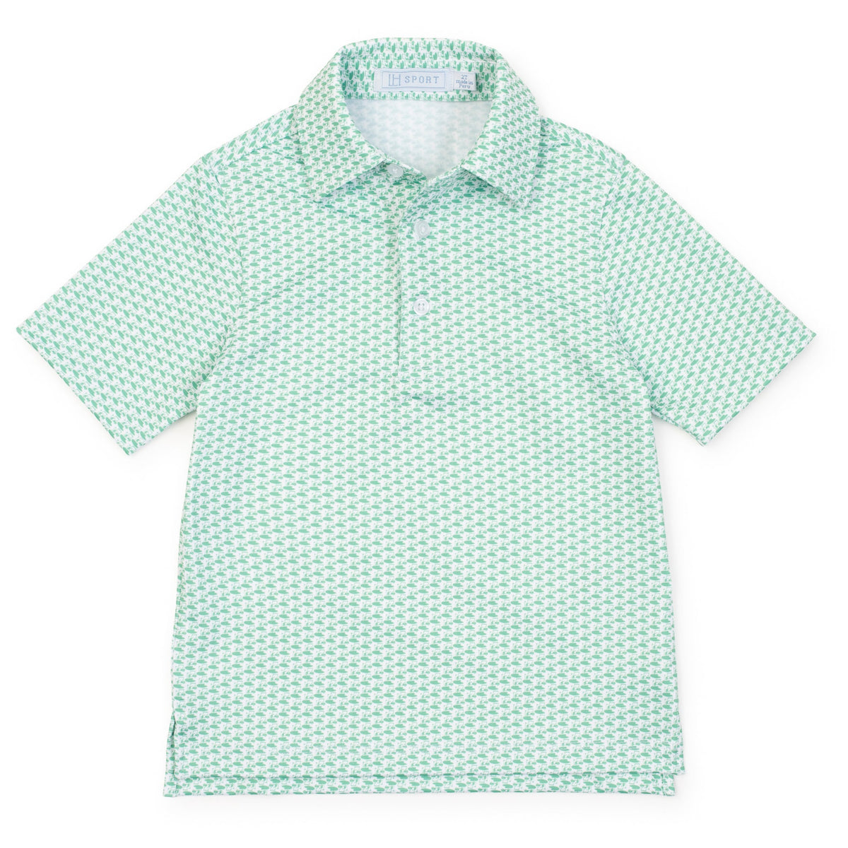 Everyday Will Boys' Performance Polo by LH Sport - Golf Tourney Classic Green Kidswear
