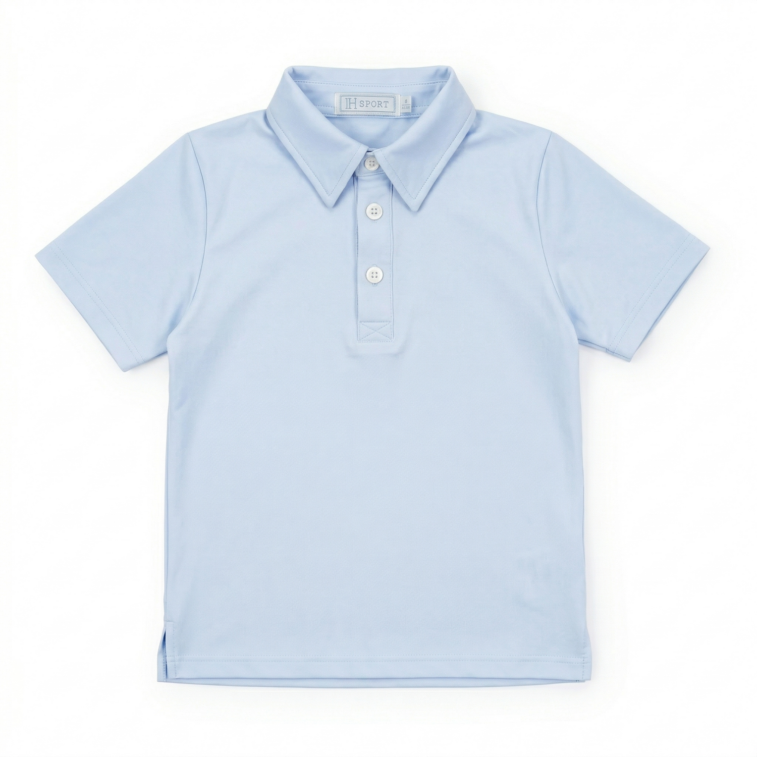 Will Boys' Performance Polo by LH Sport - Light Blue