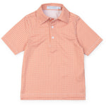 Everyday Will Boys' Performance Polo by LH Sport - Rambler Orange Kidswear
