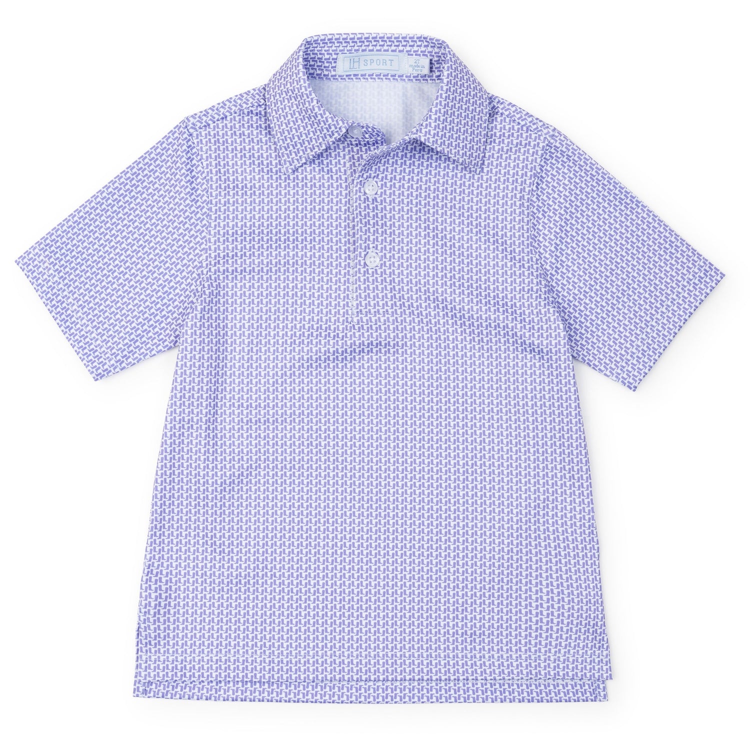 Will Boys' Performance Polo by LH Sport - Rambler Purple