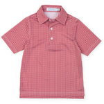 Everyday Will Boys' Performance Polo by LH Sport - Rambler Red Kidswear