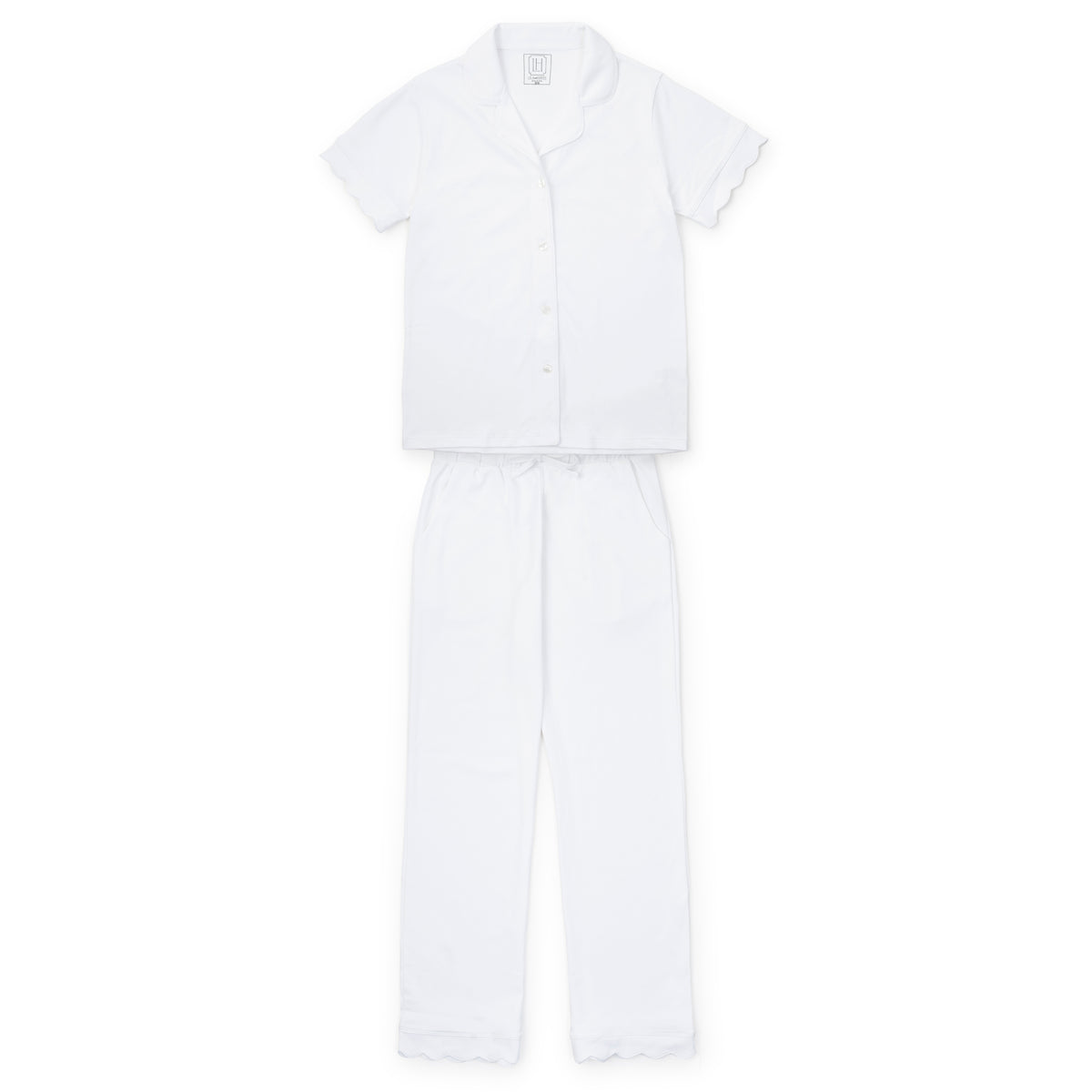 Megan Women's Pajama Pant Set - Gamma Phi Beta Embroidery stylish kids outfit collection