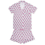 Everyday Claire Women's Pajama Short Set - Alpha Phi Crest Kidswear