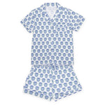 Everyday Claire Women's Pajama Short Set - Kappa Kappa Gamma Crest Kidswear