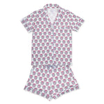 Everyday Claire Women's Pajama Short Set - Pi Beta Phi Crest Kidswear