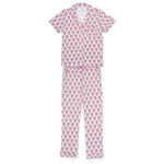 Everyday Laney Women's Pima Cotton Pajama Pant Set - Alpha Omicron Pi Crest Kidswear