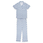 Everyday Laney Women's Pima Cotton Pajama Pant Set - Kappa Kappa Gamma Crest Kidswear