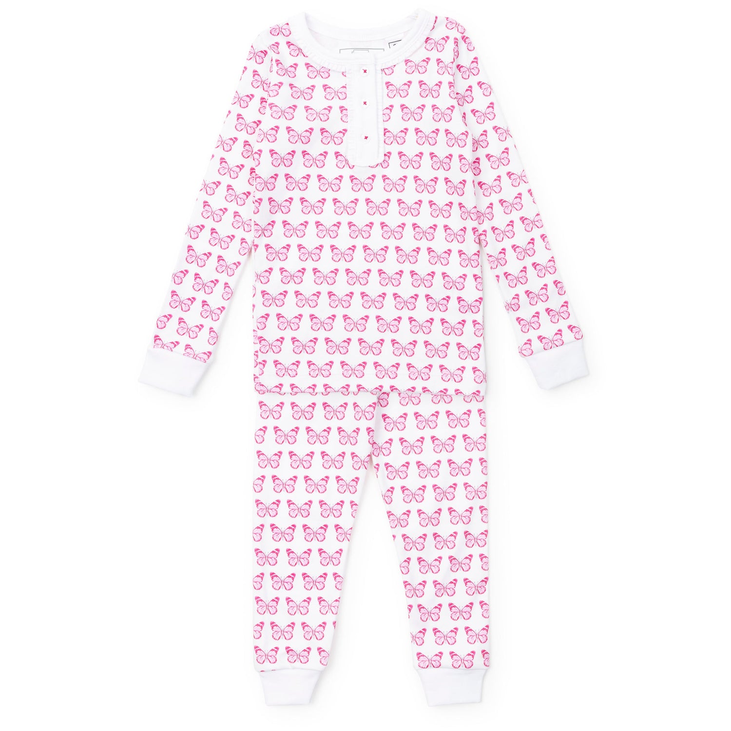 Alden Girls' Pajama Pant Set - Cartie Butterflies