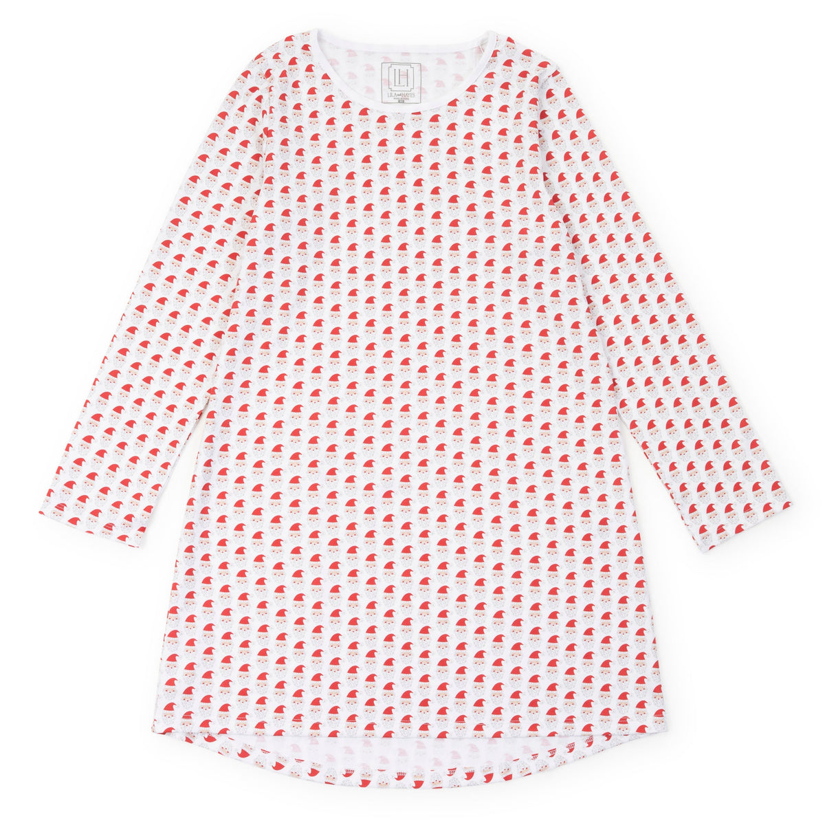 Everyday Ann Women's Longsleeve Nightgown - Whimsical Santa Kidswear