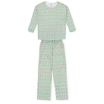 Everyday Audrey Women's Longsleeve Top Pant Set - Tree Topper Stars Kidswear
