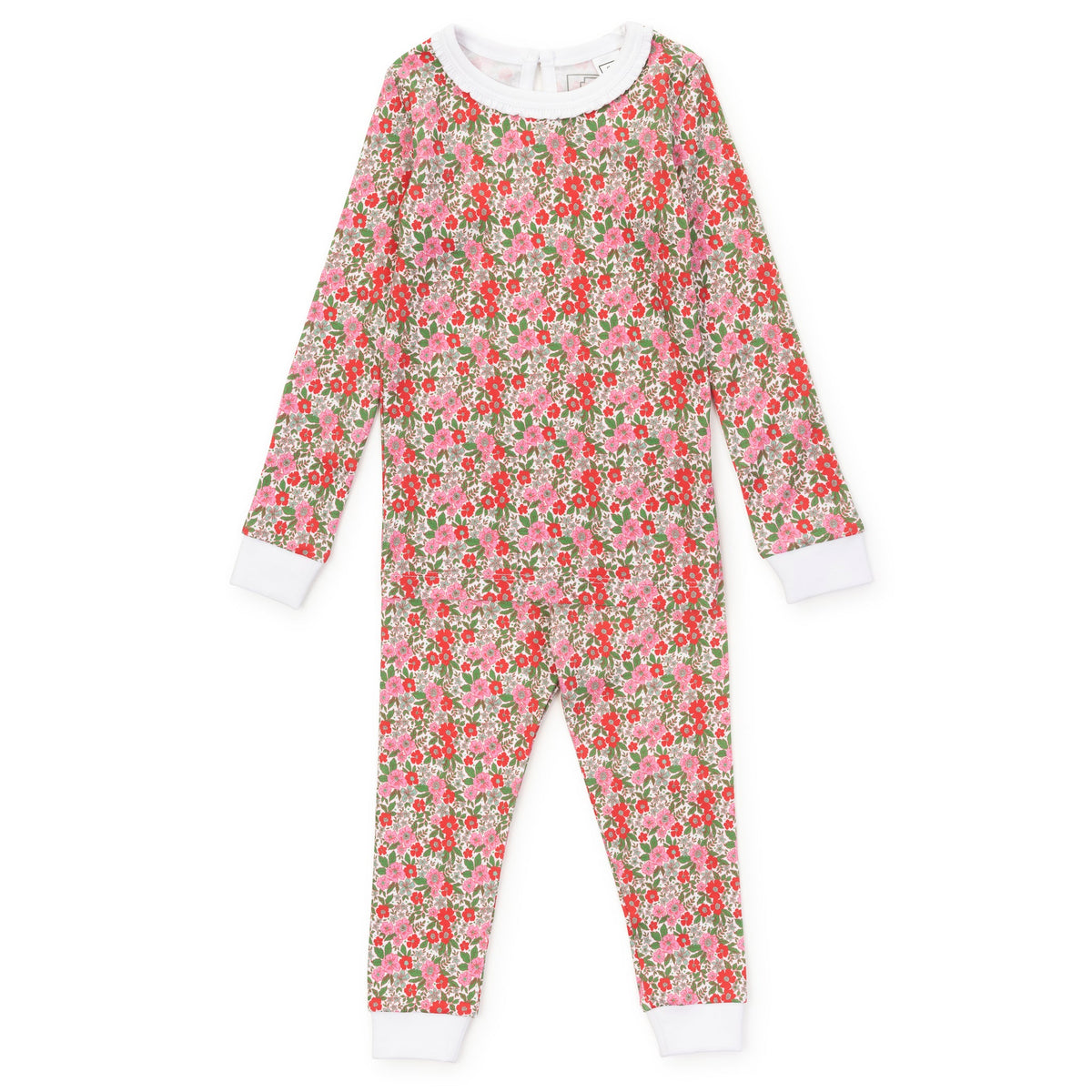 Everyday Ava Girls' Pajama Pant Set - Floral Noel Kidswear