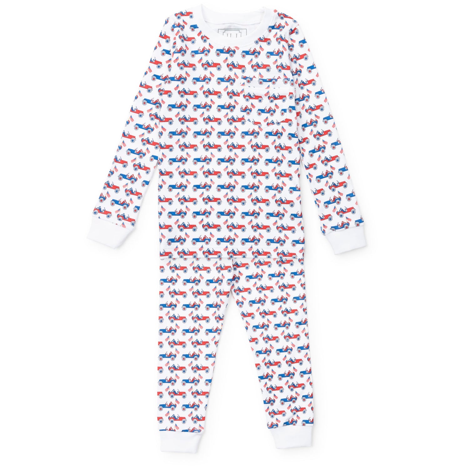 Bradford Boys' Pajama Pant Set - Patriotic Jeeps