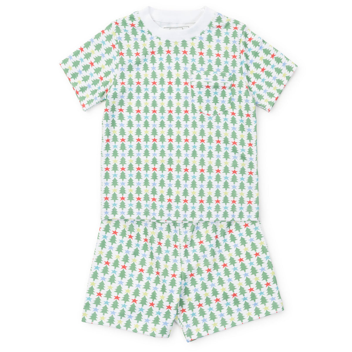 Everyday Charles Boys' Short Set - Tree Topper Stars Kidswear