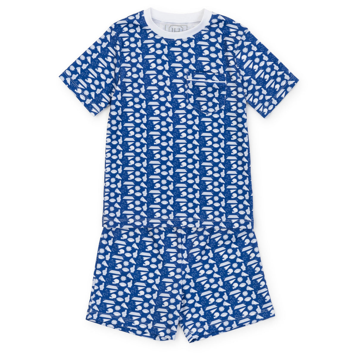 Everyday Charles Boys' Short Set - Pep Rally Blue Kidswear