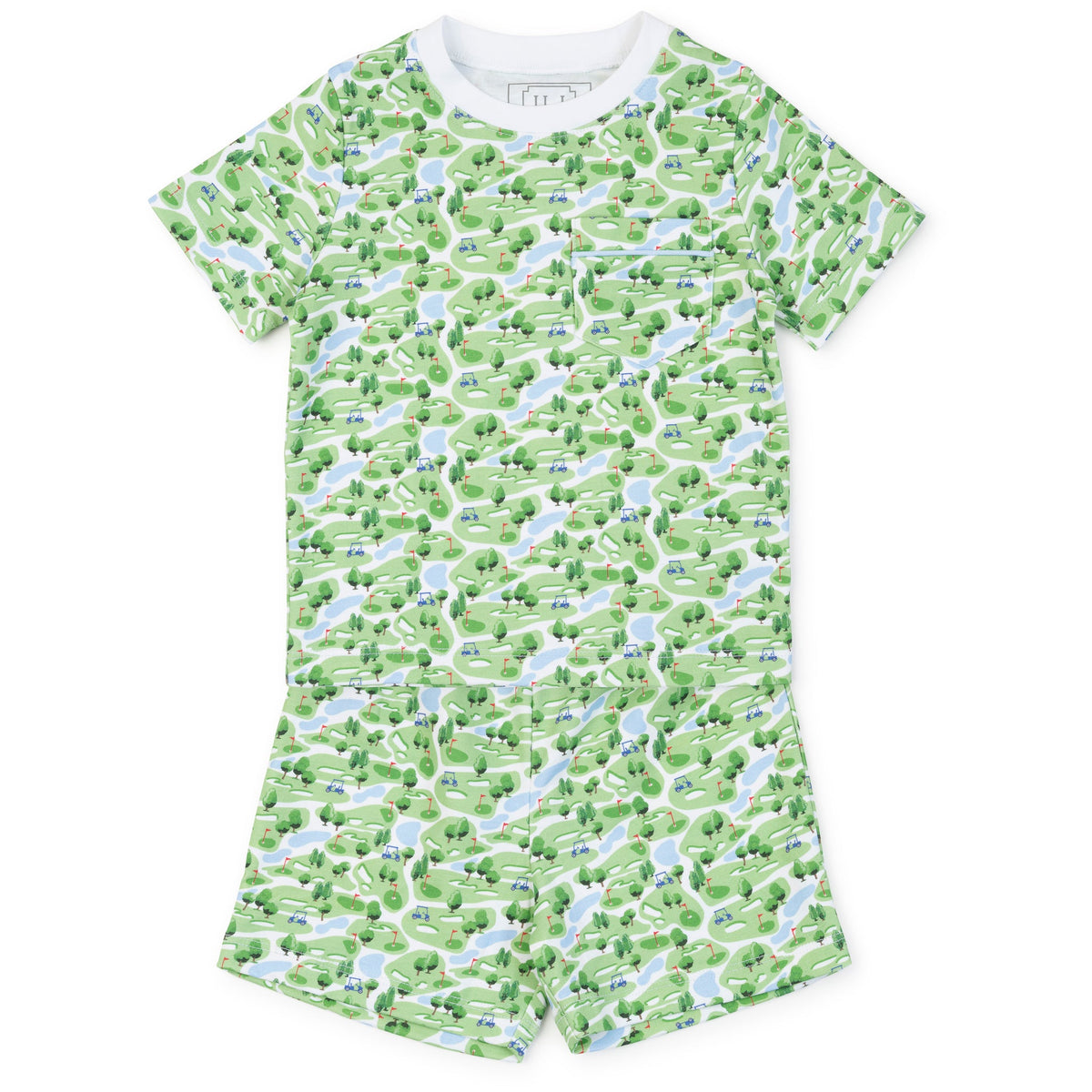 Everyday Charles Boys' Short Set - Par for the Course Kidswear