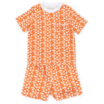 Everyday Charles Boys' Short Set - Pep Rally Orange Kidswear