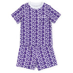 Everyday Charles Boys' Short Set - Pep Rally Purple Kidswear