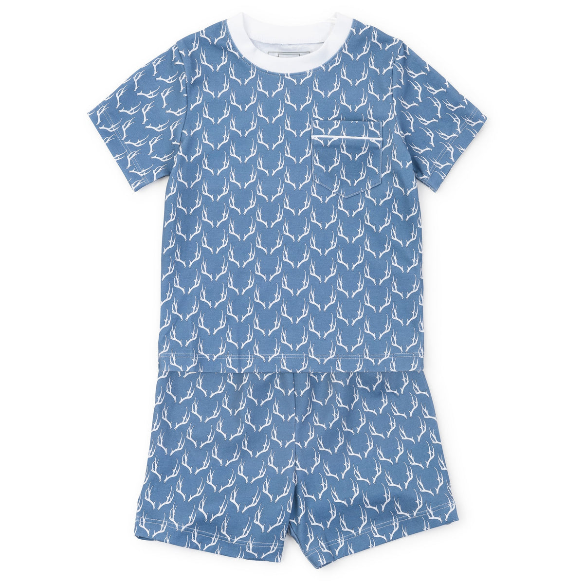 Everyday Charles Boys' Short Set - Rustic Antlers Kidswear