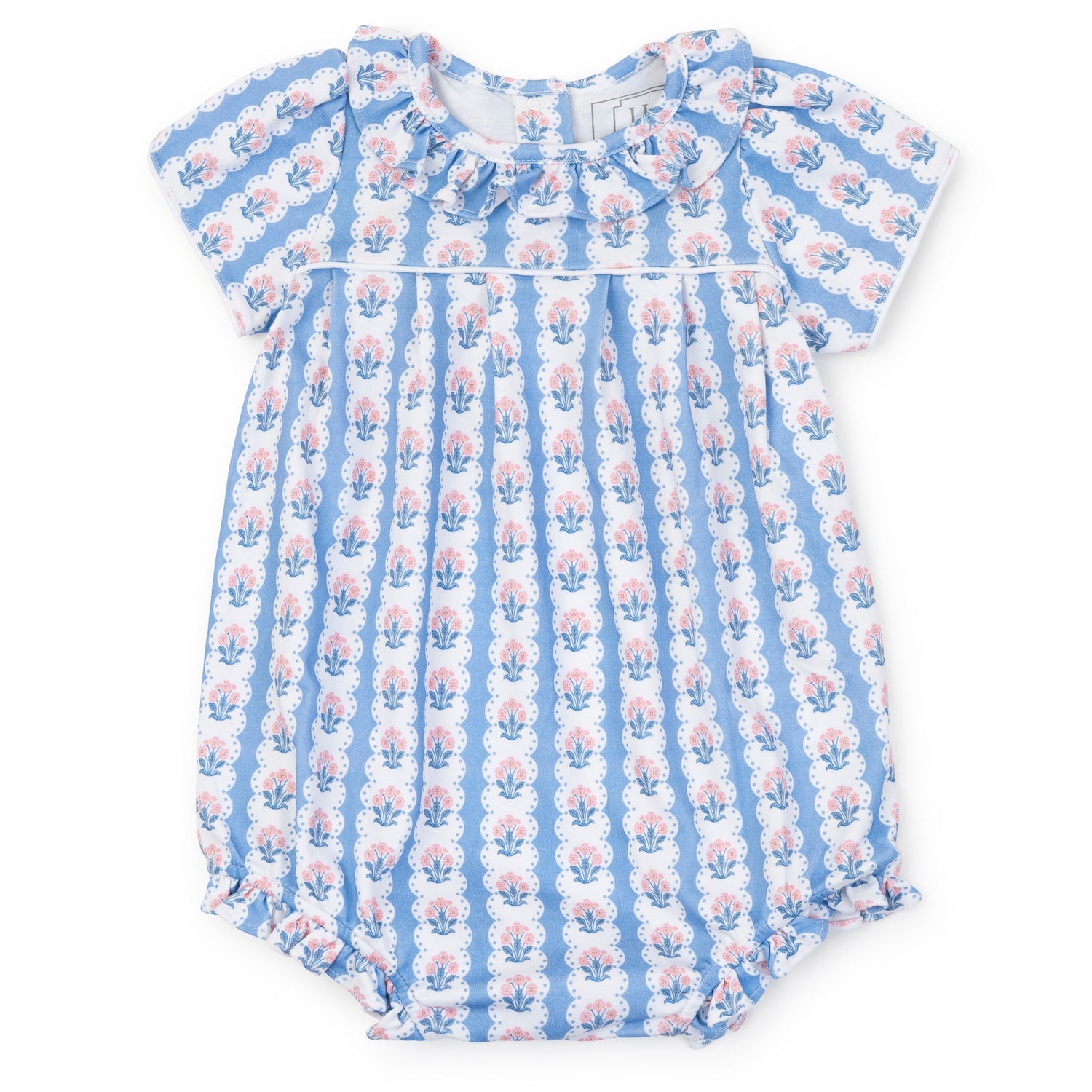 Charlotte Girls' Pima Cotton Bubble - Harvest Ribbon Floral