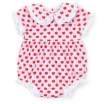 Everyday Council Girls' Bubble - Schoolhouse Apples Pink Kidswear