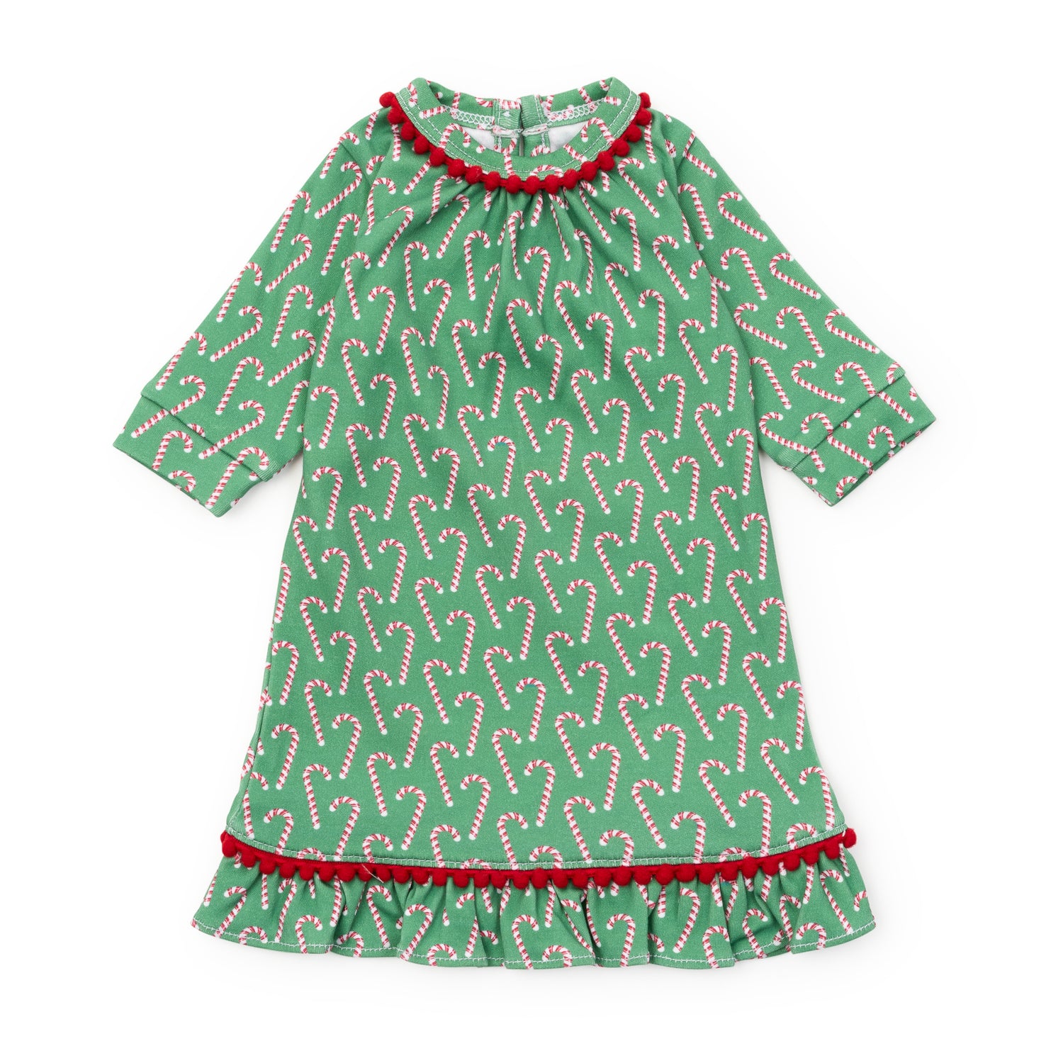 Carlin Doll Dress Candy Cane Lane