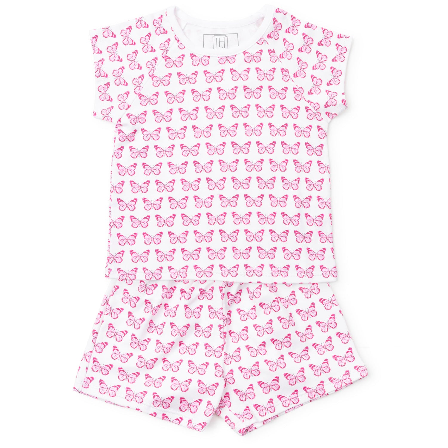 Emery Girls' Short Set - Cartie Butterflies