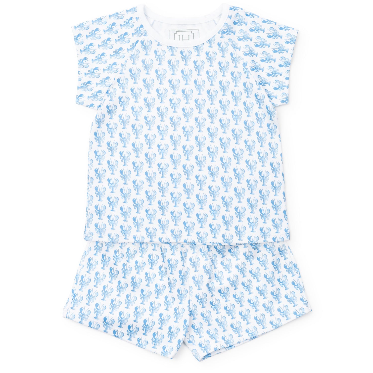 Emery Girls' Short Set - Maine Lobsters