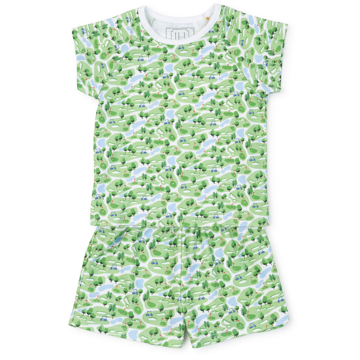 Everyday Emery Girls' Short Set - Par For The Course Kidswear