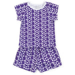 Everyday Emery Girls' Short Set - Pep Rally Purple Kidswear