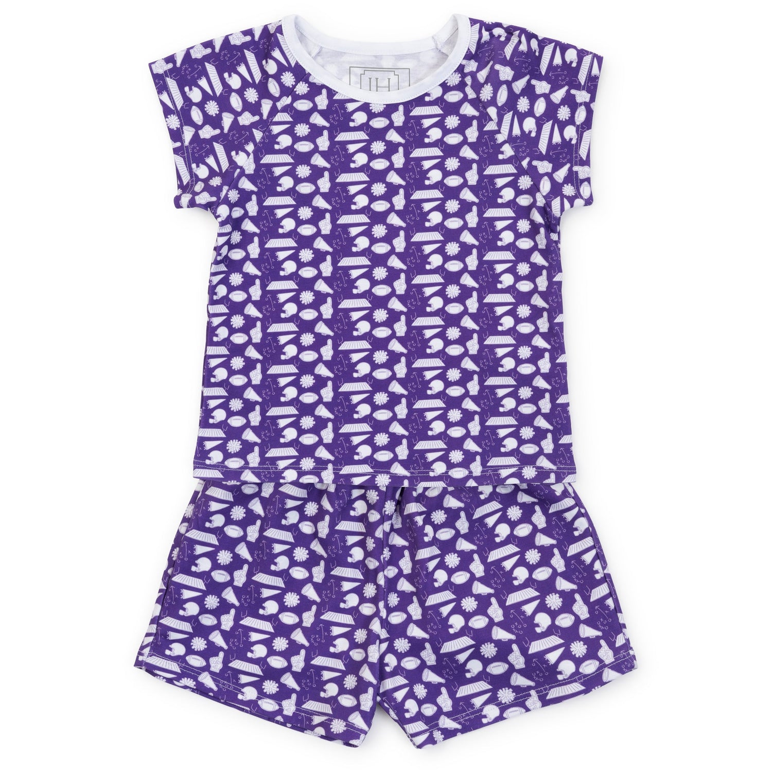 Emery Girls' Short Set - Pep Rally Purple