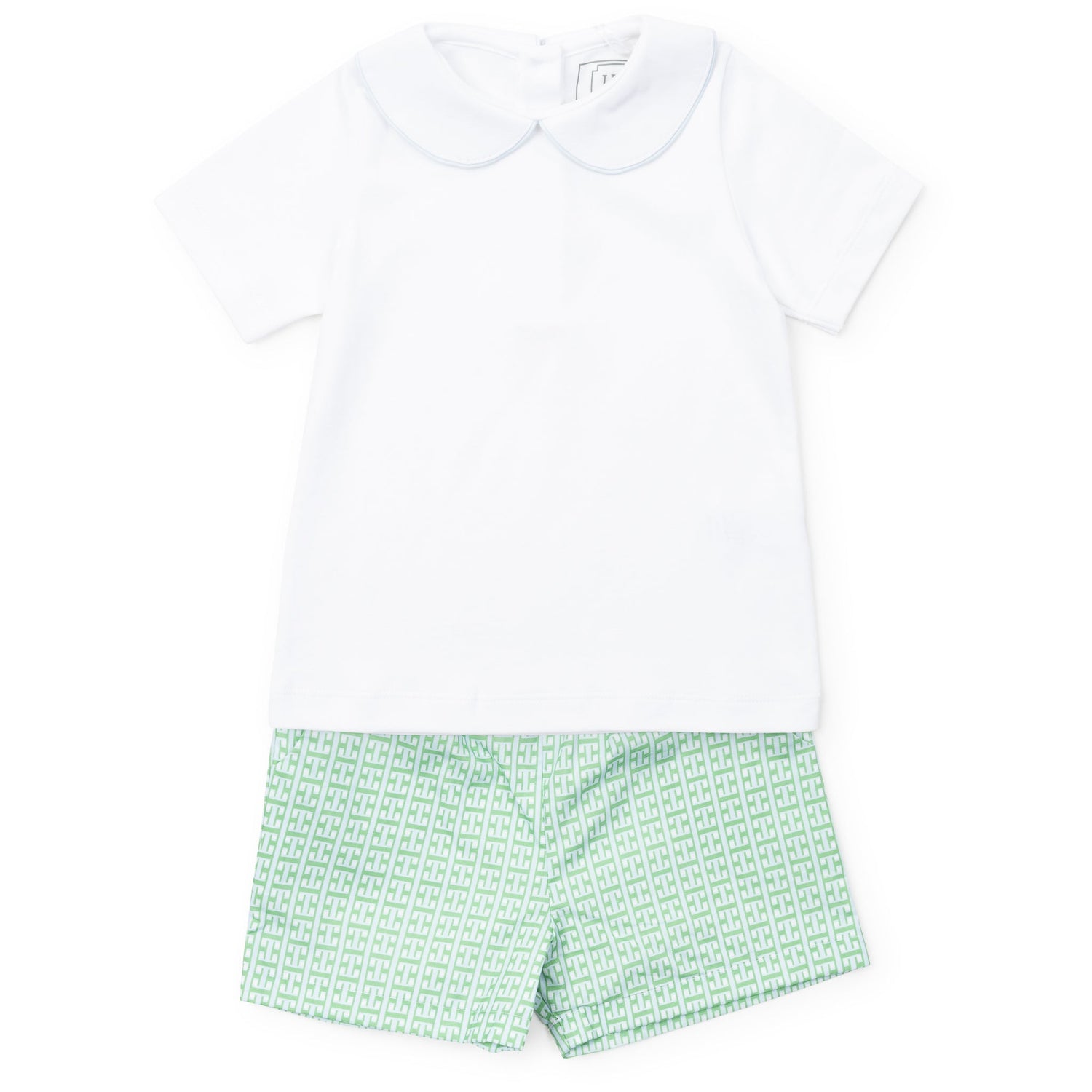 Field Boys' Woven Short Set - Garden Trellis