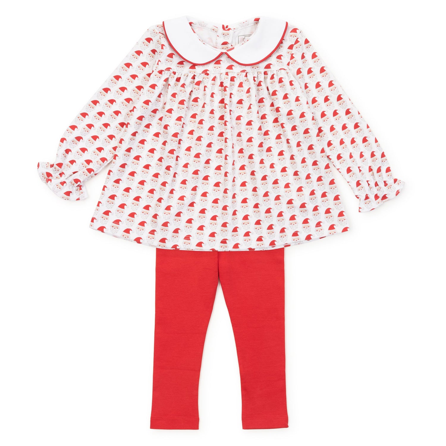Morgan Set Girls' Legging Set - Whimsical Santa