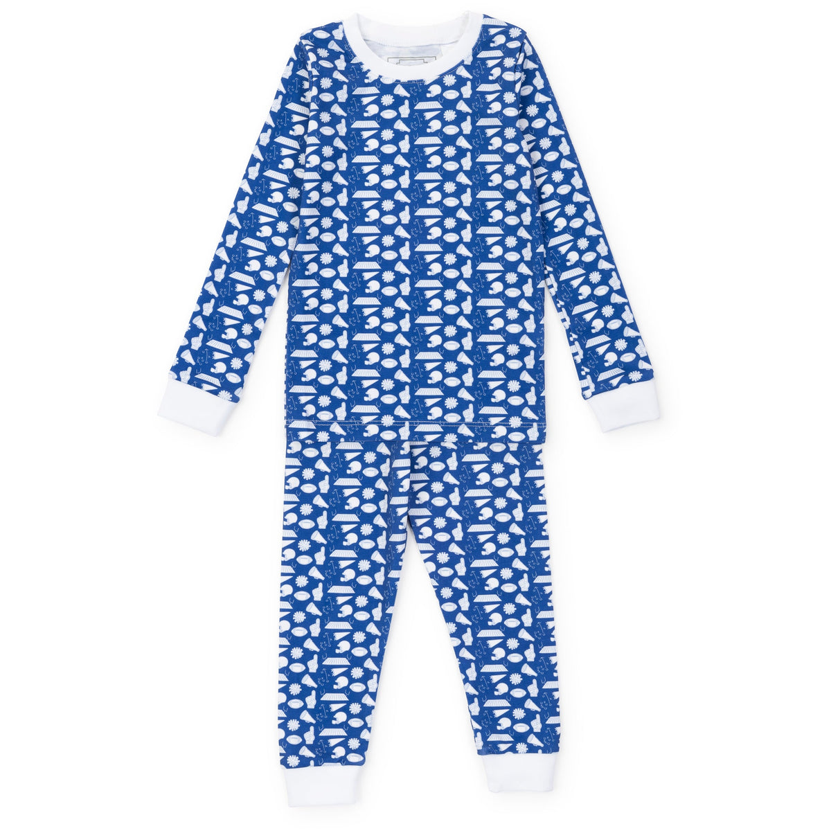 Everyday Grayson Pajama Pant Set - Pep Rally Blue Kidswear