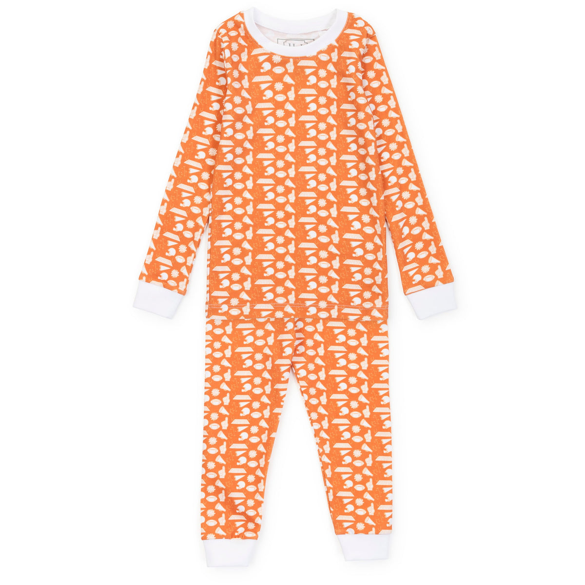 Everyday Grayson Pajama Pant Set - Pep Rally Orange Kidswear