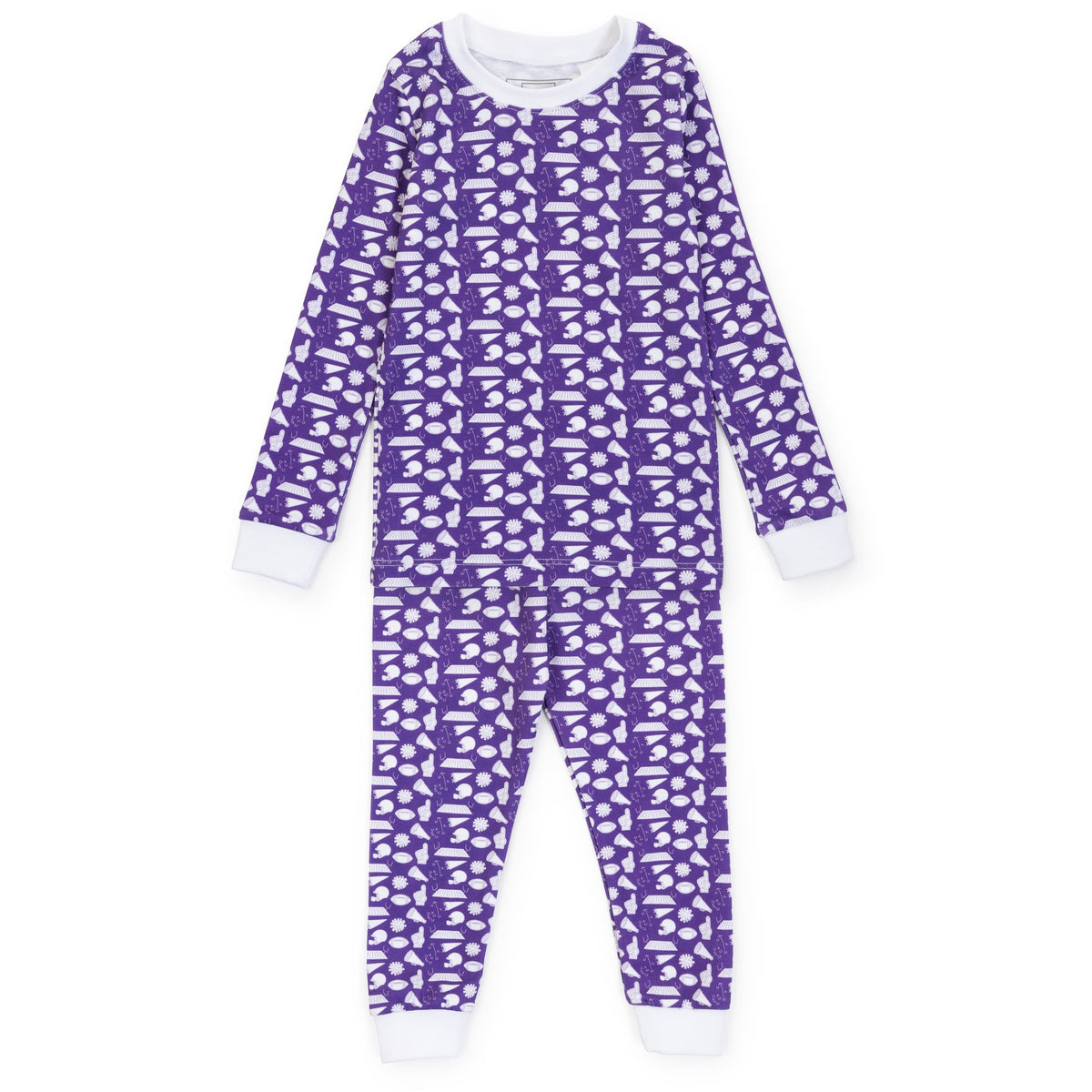 Everyday Grayson Pajama Pant Set - Pep Rally Purple Kidswear