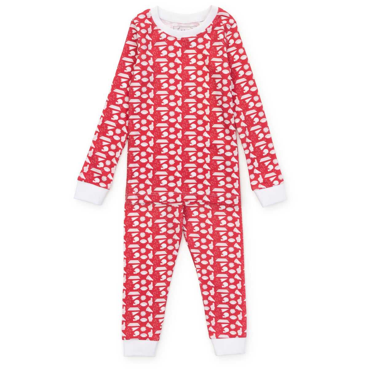 Everyday Grayson Pajama Pant Set - Pep Rally Red Kidswear