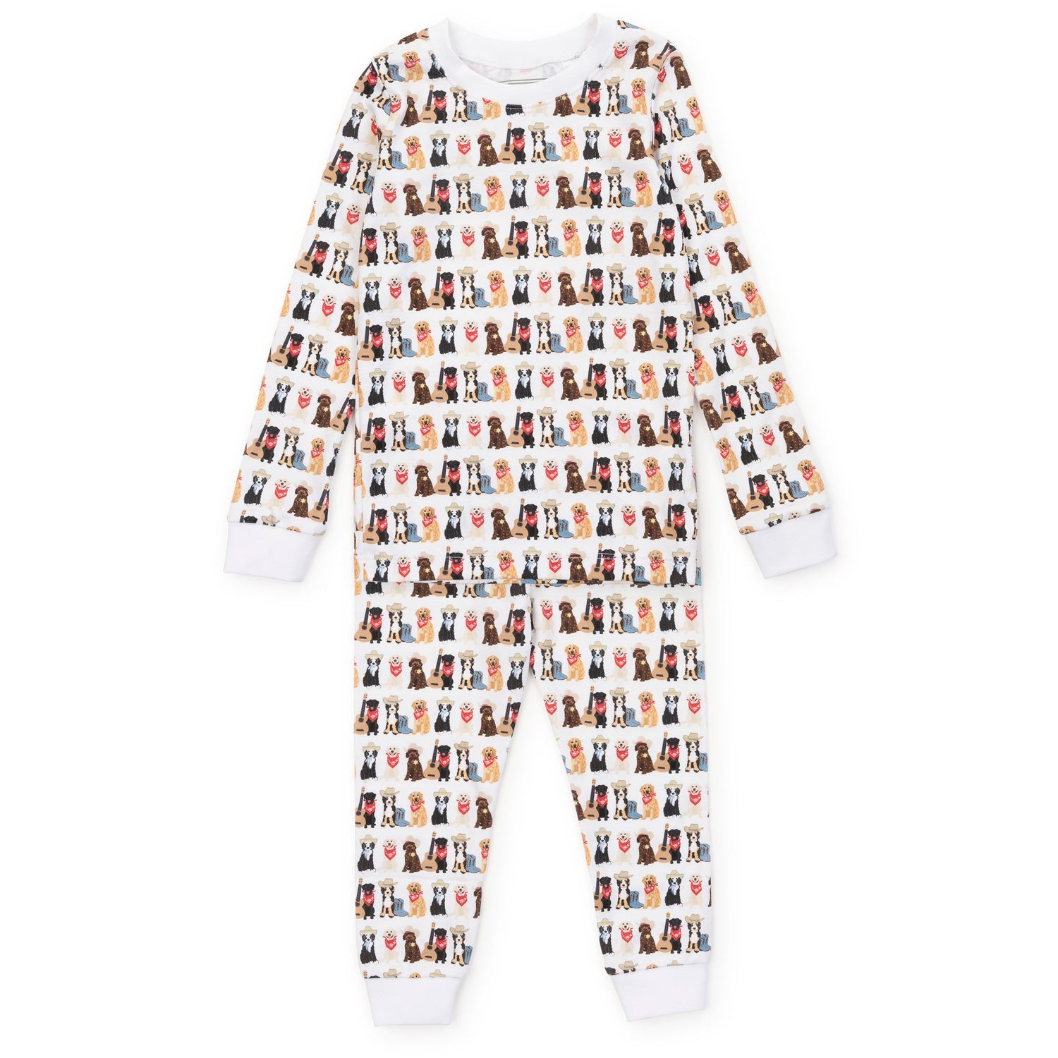 Grayson Pajama Pant Set - Western Pups