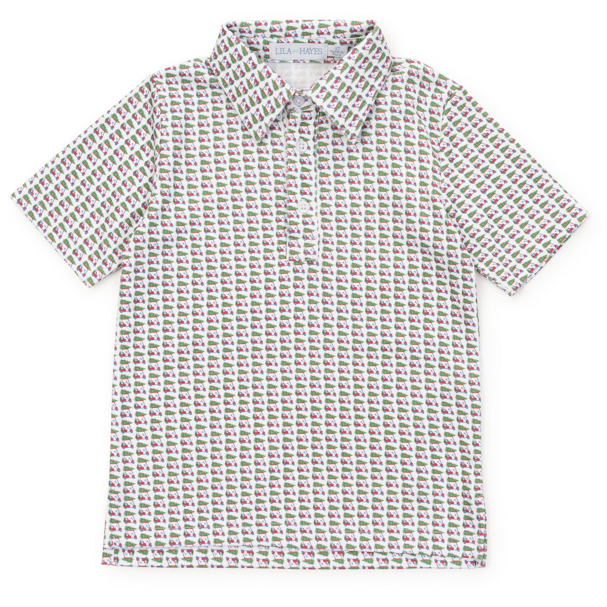 Everyday Griffin Boys' Polo - Christmas at the Club Kidswear