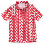 Everyday Griffin Boys' Pima Cotton Polo Golf Shirt - Pep Rally Red Kidswear