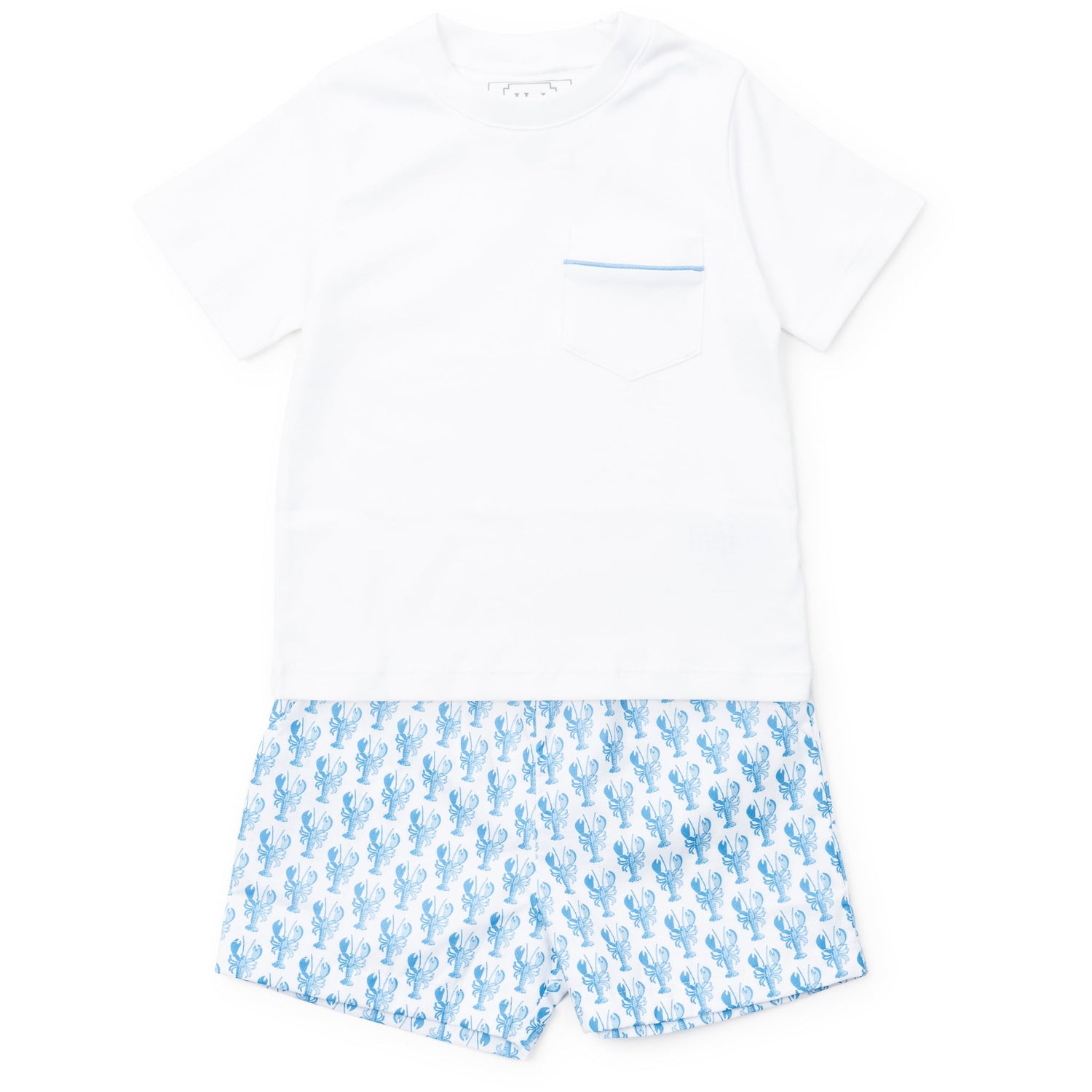 Hudson Boys' Short Set - Maine Lobsters