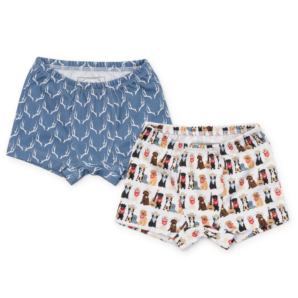 Everyday James Boys' Underwear Set - Rustic Antlers/Western Pups Kidswear