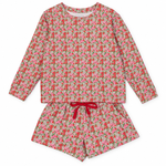 Everyday Janann Women's Sweatshirt Short Set - Floral Noel Kidswear