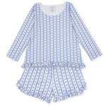 Everyday Kathryn Women's Pajama Short Set - Harvest Ribbon Floral Kidswear