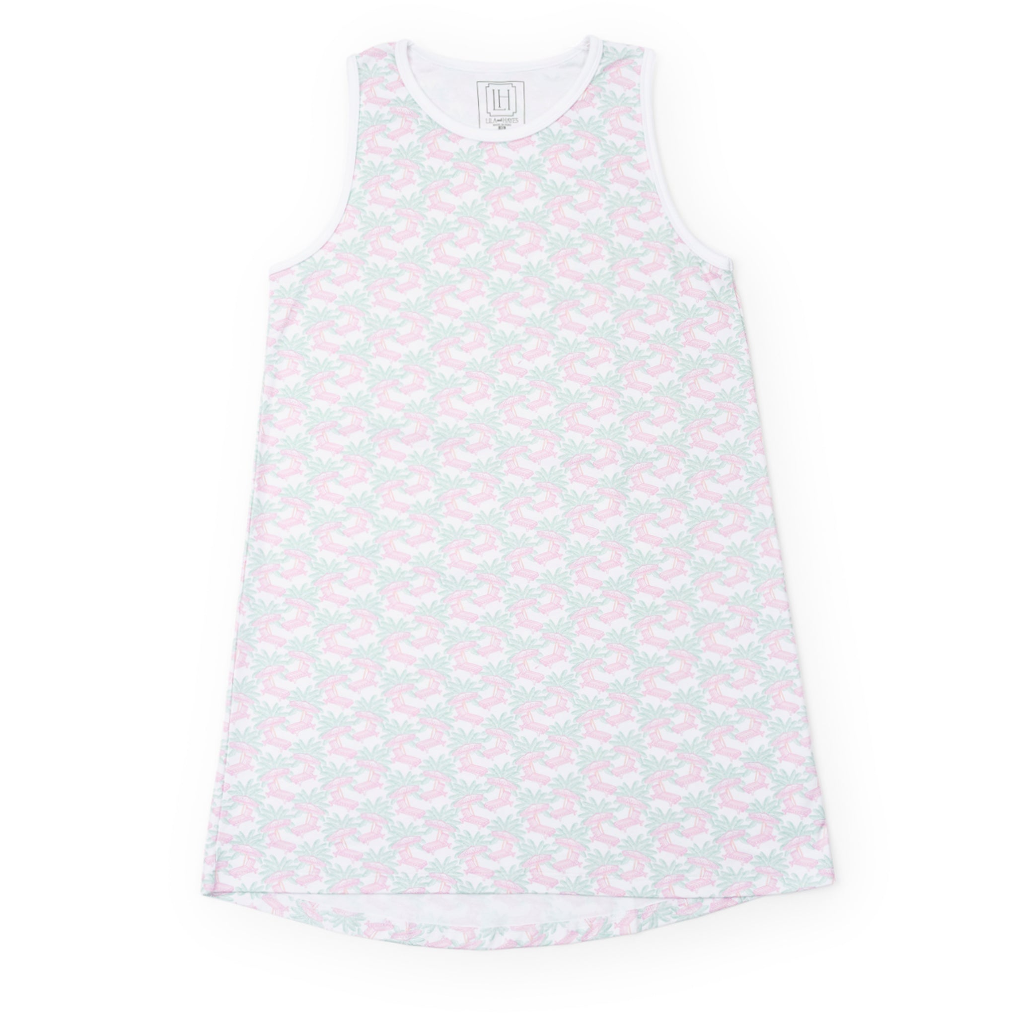 Katie Women's Nightgown - Poolside Palms