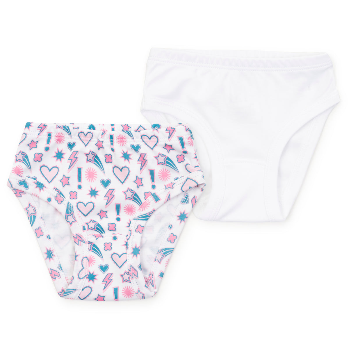Everyday Lauren Girls' Underwear Set - Cosmic Crush/White Kidswear