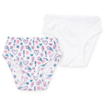 Everyday Lauren Girls' Underwear Set - Cosmic Crush/White Kidswear