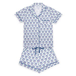 Everyday Claire Women's Pajama Short Set - Delta Gamma Crest Kidswear
