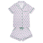 Everyday Claire Women's Pajama Short Set - Kappa Delta Crest Kidswear