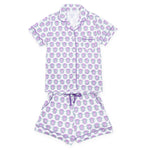 Everyday Claire Women's Pajama Short Set - Sigma Sigma Sigma Crest Kidswear